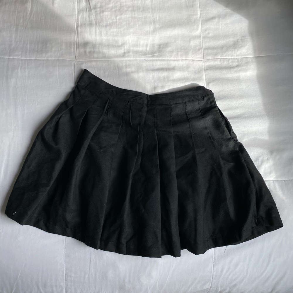 BLACK TENNIS SKIRT